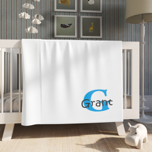 Name Baby fleece blanket
