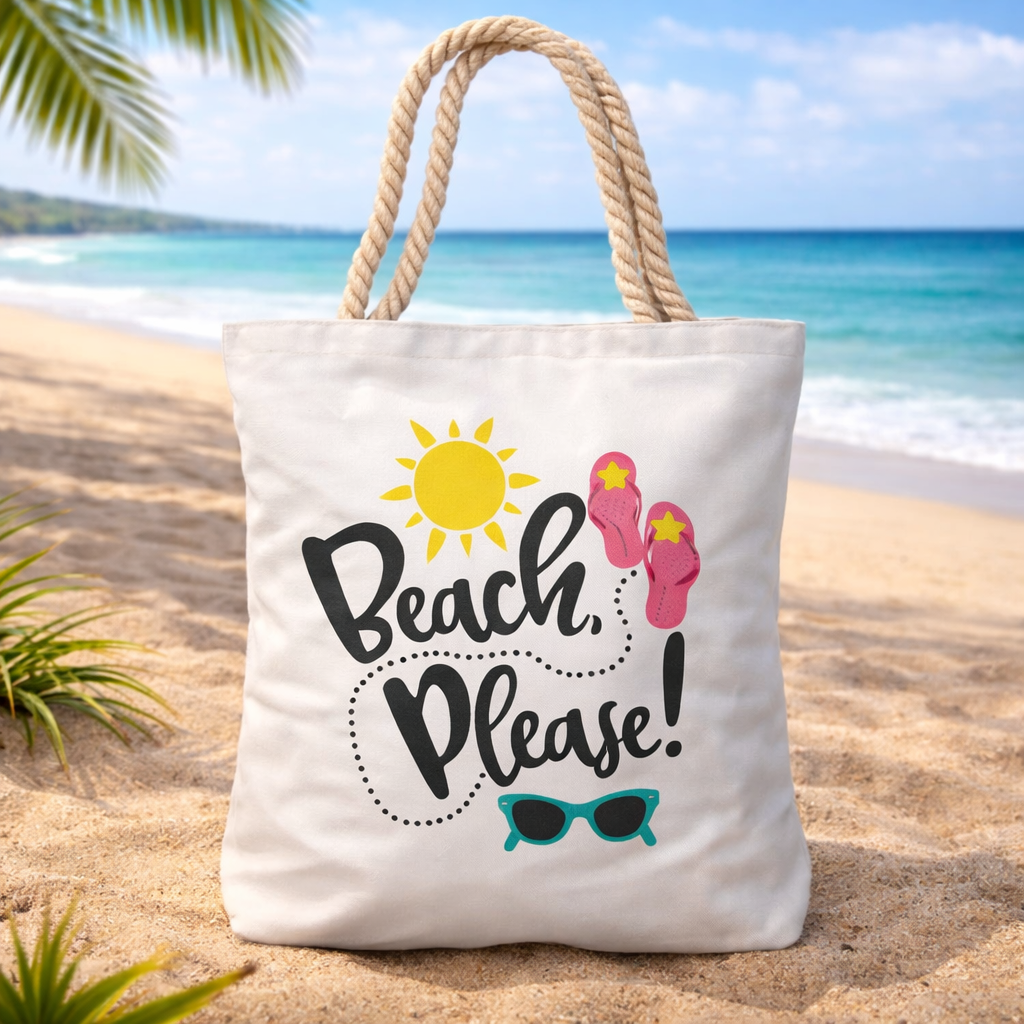 Beach Please Beach Bag