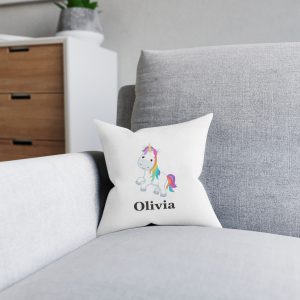 Unicorn Name pillow